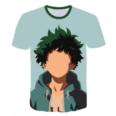My Hero Academia T-shirt minimaliste Izuku MHA0301