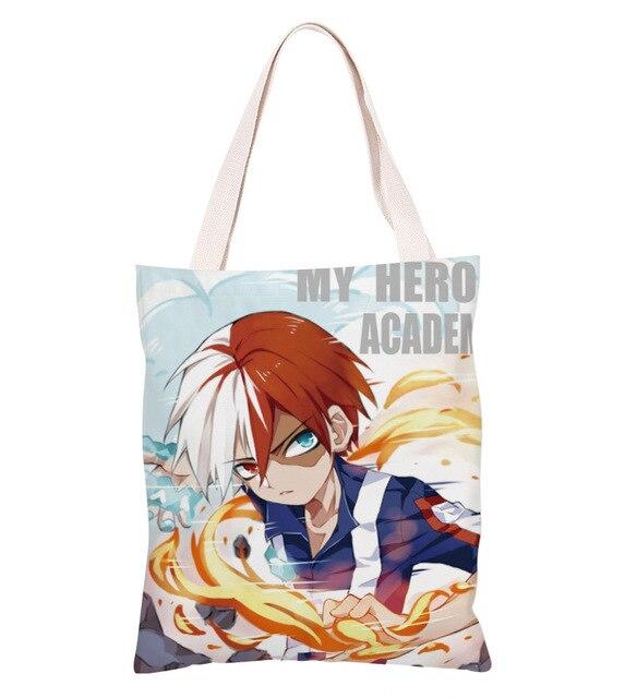 My Hero Academia Tote Bag <br Shoto Todoroki MHA0301