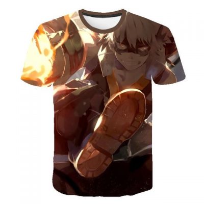 My Hero Academia T-Shirt Héros Katsuki
