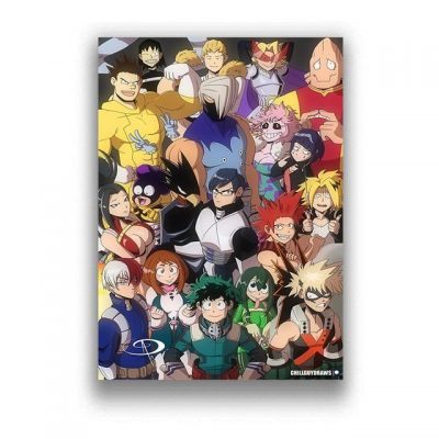 Poster My Hero Academia Second A