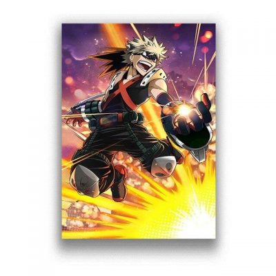 Poster of My Hero Academia Katsuki Nitroglycerin