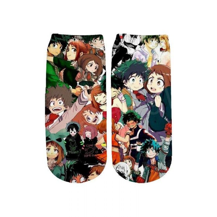 Socks My Hero Academia Izuku & Ochaco