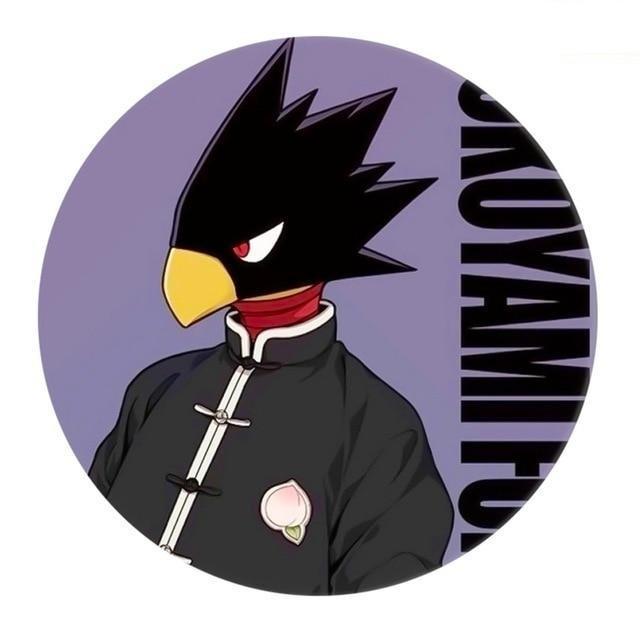 My Hero Academia's pin Fumikage Tokoyami